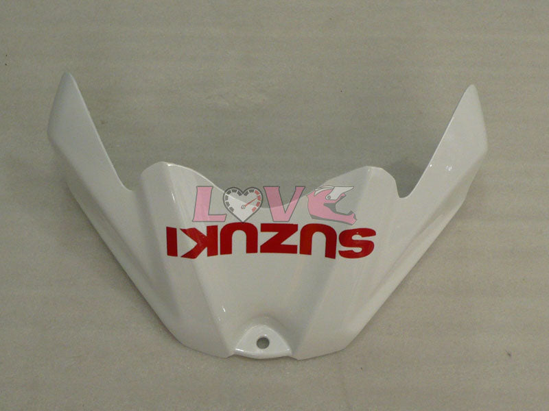 Factory Style - Red wine White Fairings and Bodywork For 2008-2010 GSX-R600 #LF3965