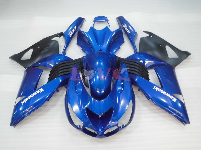 Factory Style - Blue Black Fairings and Bodywork For 2006-2011 NINJA ZX-14R #LF3236
