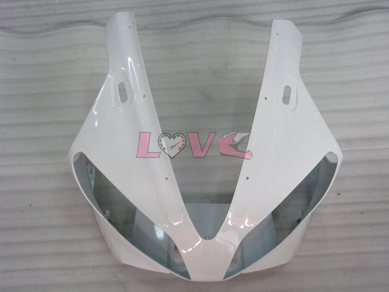 No sticker / decal Factory Style - White Fairings and Bodywork For 2000-2001 YZF-R1 #LF3625