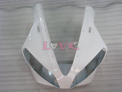 No sticker / decal Factory Style - White Fairings and Bodywork For 2000-2001 YZF-R1 #LF3625