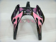Customize - Black Pink Fairings and Bodywork For 2000-2002 NINJA ZX-6R #LF3327