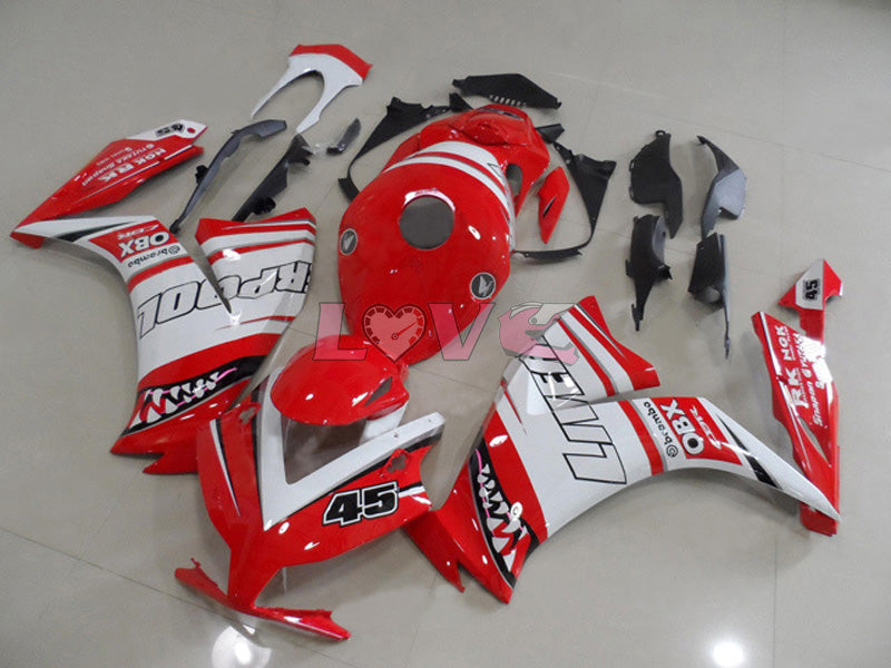 Supreme - Red White Fairings and Bodywork For 2012-2016 CBR1000RR #LF4620