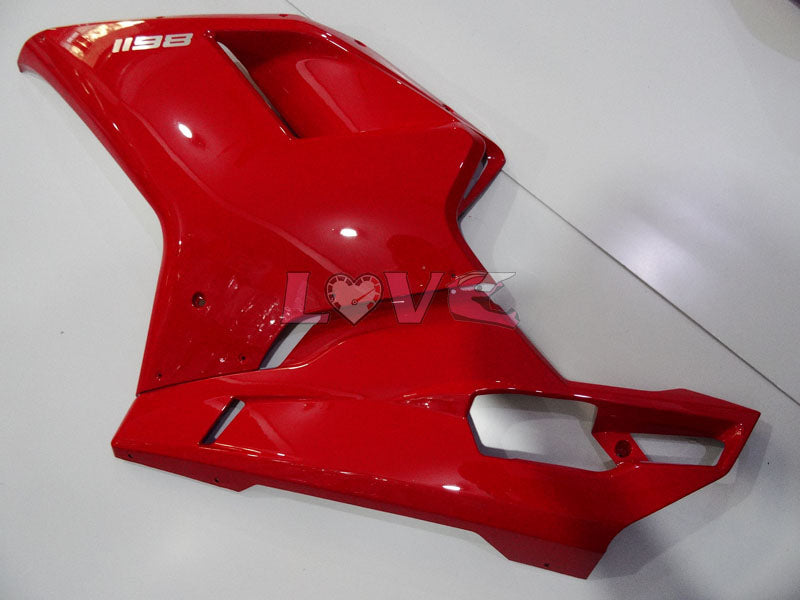 Factory Style - Red Fairings and Bodywork For 2009-2011 1198 #LF3103