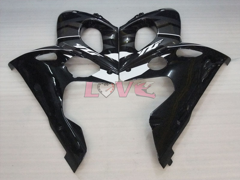 Factory Style - White Black Fairings and Bodywork For 1997-2007 YZF600R #LF7939