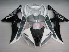 Factory Style - White Black Fairings and Bodywork For 2008-2016 YZF-R6 #LF6857