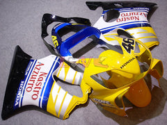 Nastro Azzurro - Yellow Blue Fairings and Bodywork For 2001-2003 CBR600F4i #LF7657