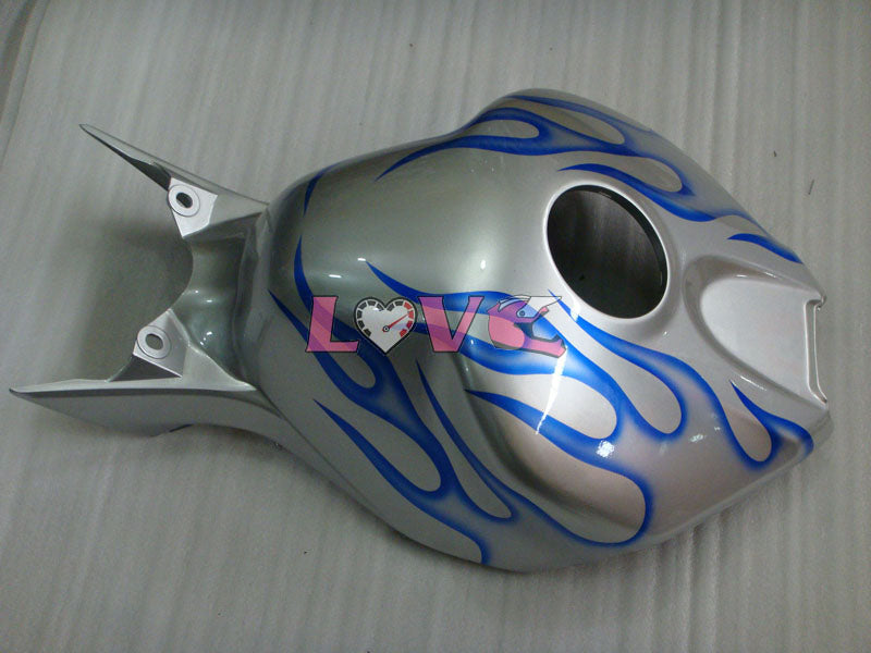 Flame - Blue Silver Fairings and Bodywork For 2006-2007 CBR1000RR #LF7230