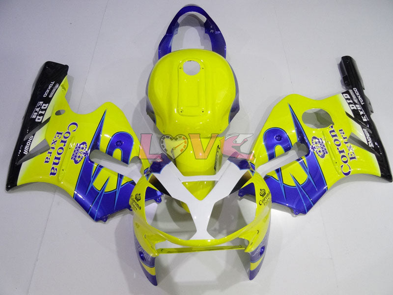 Corona - Yellow Blue Fairings and Bodywork For 2002-2005 NINJA ZX-12R #LF3237