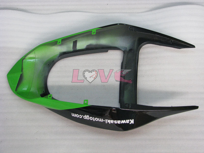 Monster - Green Black Fairings and Bodywork For 2003-2004 NINJA ZX-6R #LF3316