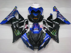 Monster - Blue Black Fairings and Bodywork For 2008-2016 YZF-R6 #LF3427