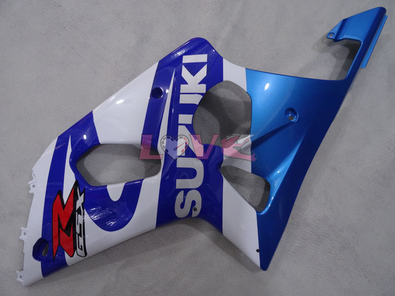 Factory Style - Blue Black Fairings and Bodywork For 2000-2002 GSX-R1000 #LF4227