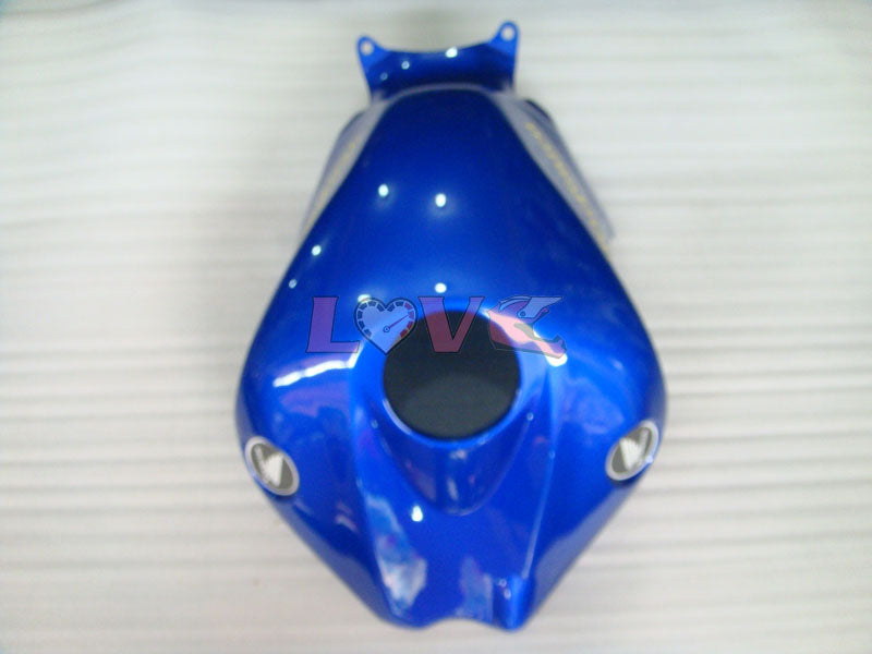 Movistar - Yellow Blue Fairings and Bodywork For 2008-2011 CBR1000RR #LF4327