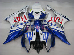 FIAT MOTUL - Blue White Fairings and Bodywork For 2006-2007 YZF-R6 #LF6898