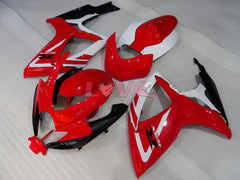 Factory Style - Red White Black Fairings and Bodywork For 2006-2007 GSX-R600 #LF4031
