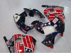 Castrol - Red Blue Fairings and Bodywork For 1990-1994 CBR250RR #LF4990