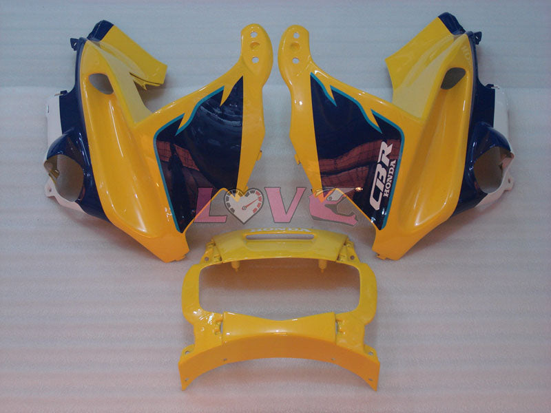 Factory Style - Yellow White Fairings and Bodywork For 1991-1994 CBR600F2 #LF4863