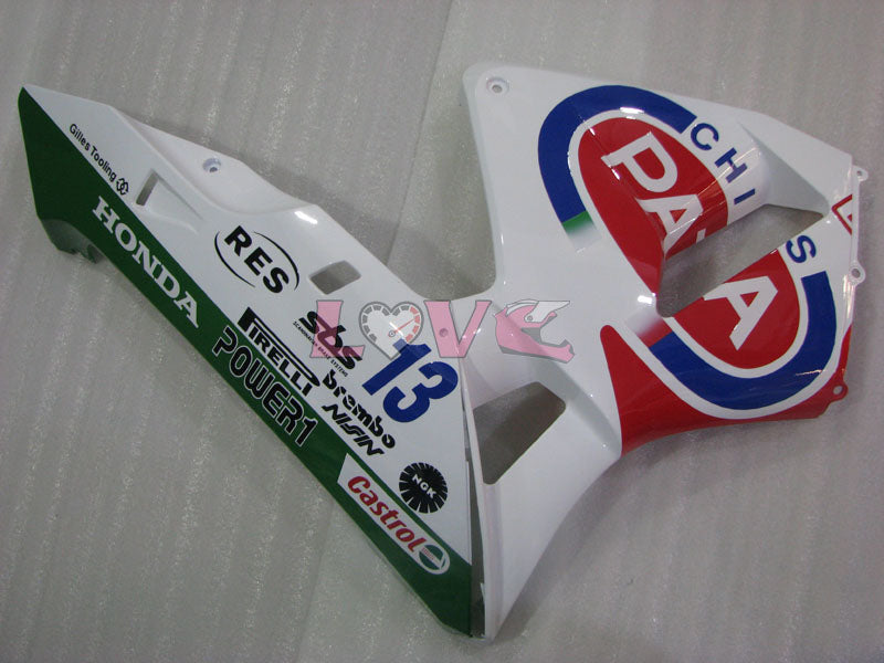 PATA - Red White Fairings and Bodywork For 2003-2004 CBR600RR #LF4457