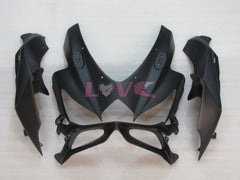 No sticker / decal Factory Style - Black Matte Fairings and Bodywork For 2008-2010 GSX-R600 #LF3895