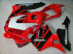 Factory Style - Red Black Fairings and Bodywork For 2003-2004 CBR600RR #LF5323