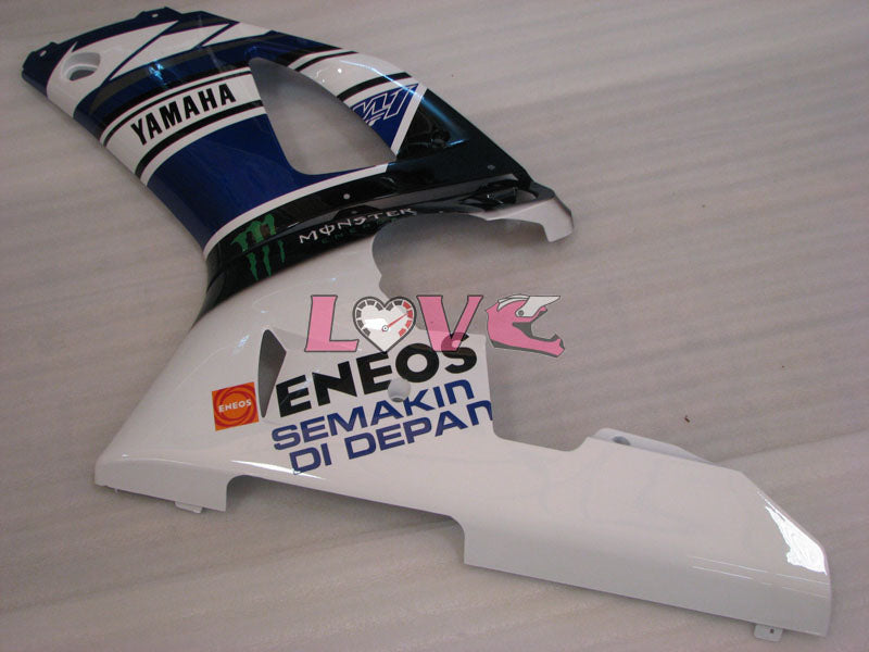 Monster - Blue White Black Fairings and Bodywork For 1998-1999 YZF-R1 #LF3587