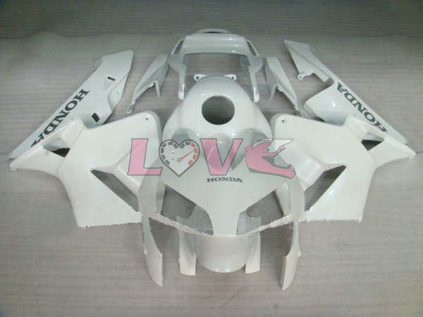 Factory Style - White Matte Fairings and Bodywork For 2003-2004 CBR600RR #LF5363