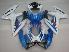 Factory Style - Blue White Fairings and Bodywork For 2008-2010 GSX-R600 #LF3949