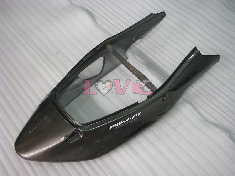 Flame - Black Grey Fairings and Bodywork For 1996-2007 CBR1100XX #LF5136