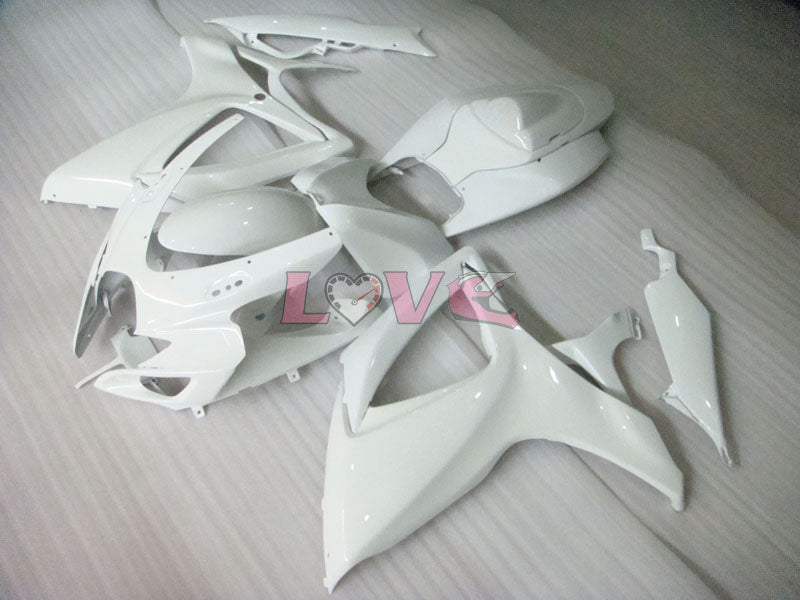 Factory Style - White Fairings and Bodywork For 2006-2007 GSX-R600 #LF6365