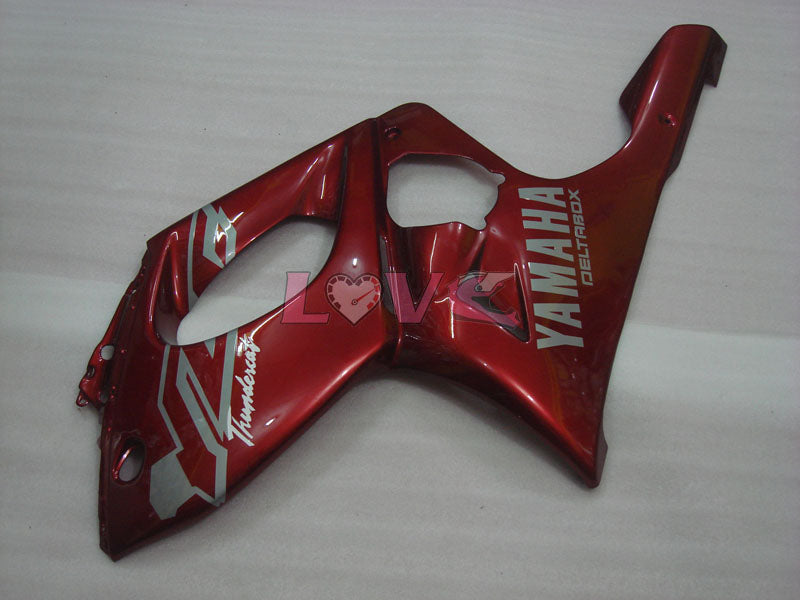 Factory Style - Red wine color Fairings and Bodywork For 1997-2007 YZF600R #LF7954