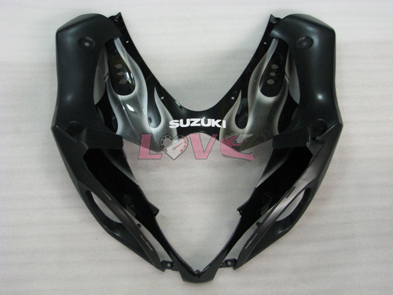 Flame - White Black Fairings and Bodywork For 2005-2006 GSX-R1000 #LF5893