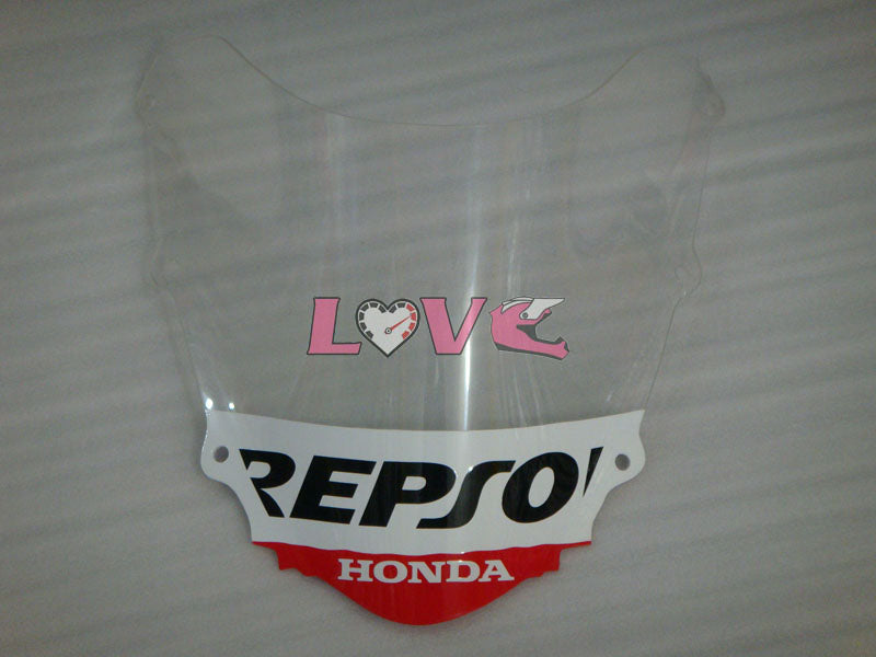 Repsol - Orange Black Fairings and Bodywork For 2004-2005 CBR1000RR #LF7293