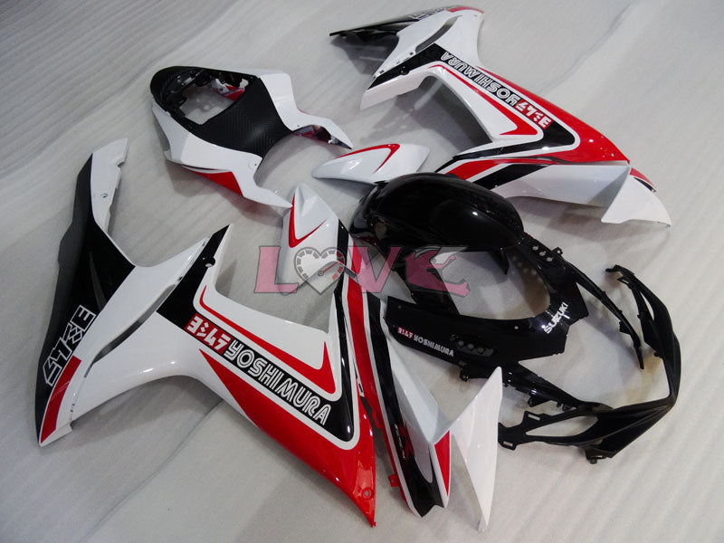 YOSHIMURA - Red White Black Fairings and Bodywork For 2011-2026 GSX-R750 #LF3865