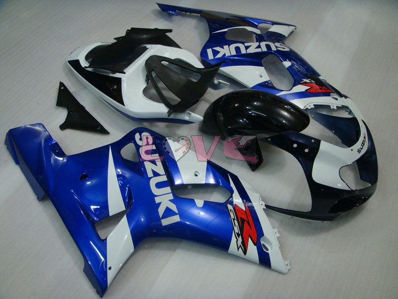 Factory Style - Blue Black Fairings and Bodywork For 2000-2003 GSX-R750 #LF4214