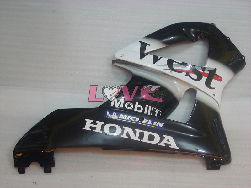 West - White Black Fairings and Bodywork For 2000-2001 CBR929RR #LF5186