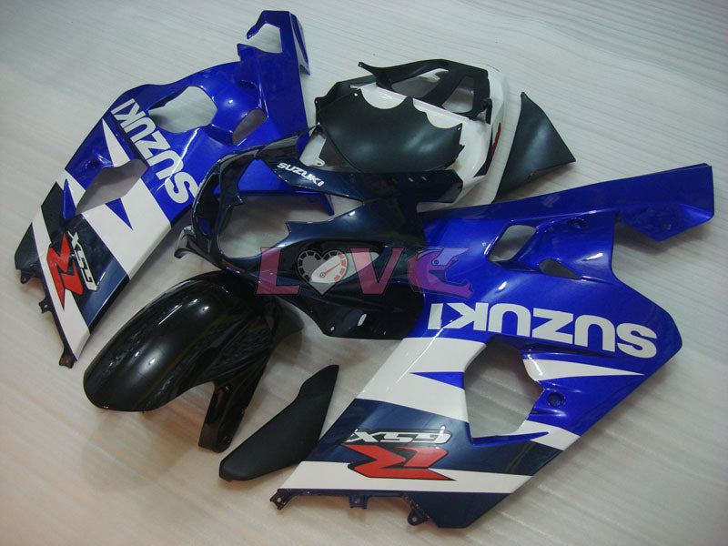 Factory Style - Blue Black Fairings and Bodywork For 2004-2005 GSX-R750 #LF4086