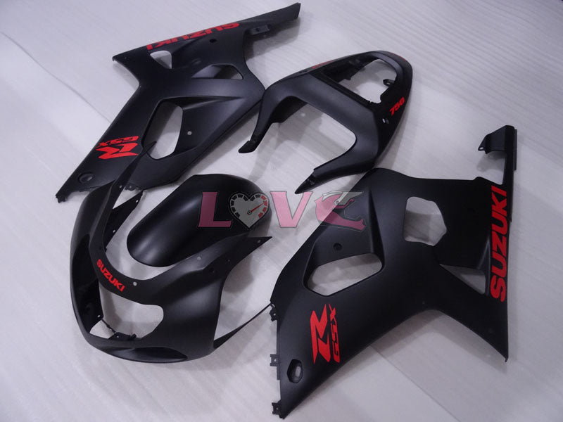 Factory Style - Black Fairings and Bodywork For 2000-2003 GSX-R750 #LF4225