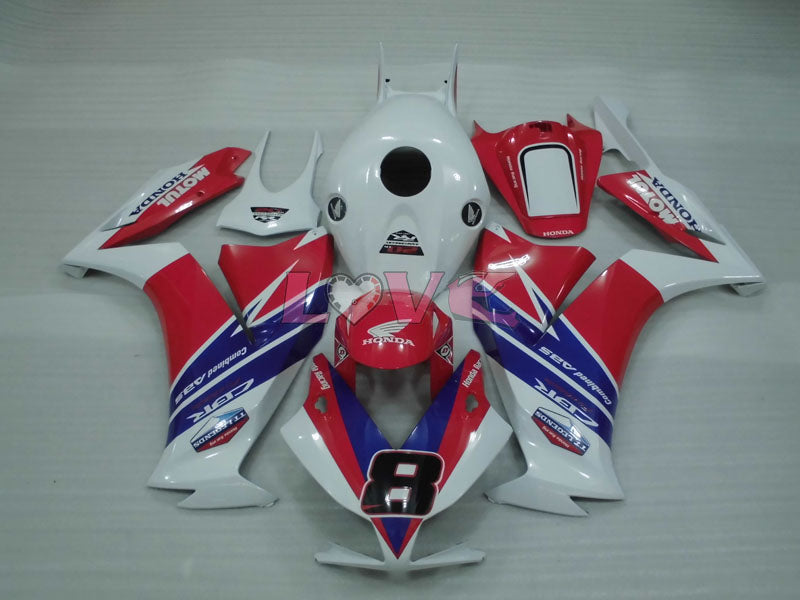 MOTUL - Red White Fairings and Bodywork For 2012-2016 CBR1000RR #LF4701