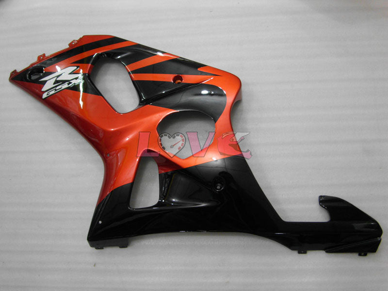 Factory Style - Orange Black Fairings and Bodywork For 2001-2003 GSX-R600 #LF4237