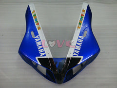 FIAT MICHELIN MOTUL - Blue White Fairings and Bodywork For 2002-2003 YZF-R1 #LF7039