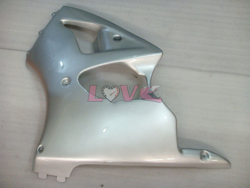 No sticker / decal Factory Style - Silver Fairings and Bodywork For 2000-2002 NINJA ZX-6R #LF3328