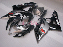 Factory Style - Black Silver Fairings and Bodywork For 2005-2006 GSX-R1000 #LF3841