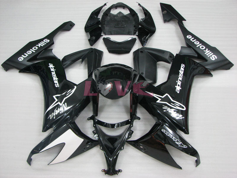 Factory Style - Black Fairings and Bodywork For 2008-2010 NINJA ZX-10R #LF3251