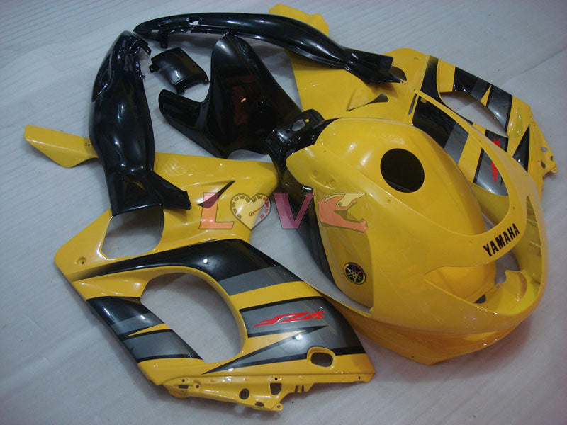 Factory Style - Yellow Black Fairings and Bodywork For 1997-2007 YZF600R #LF7958