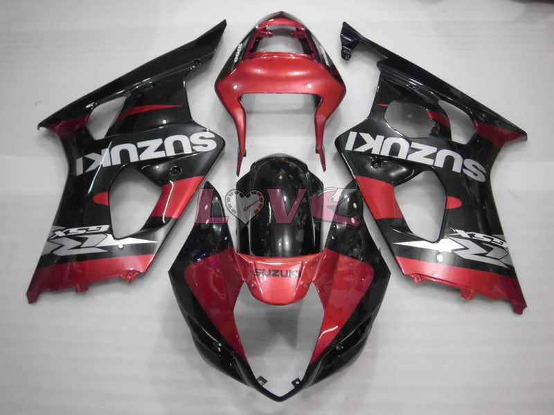 Factory Style - Black Matte Fairings and Bodywork For 2003-2004 GSX-R1000 #LF6000
