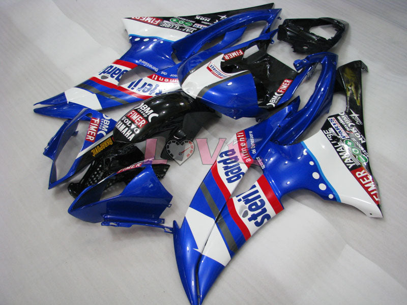 Sterilgarda - Blue White Fairings and Bodywork For 2008-2016 YZF-R6 #LF6850