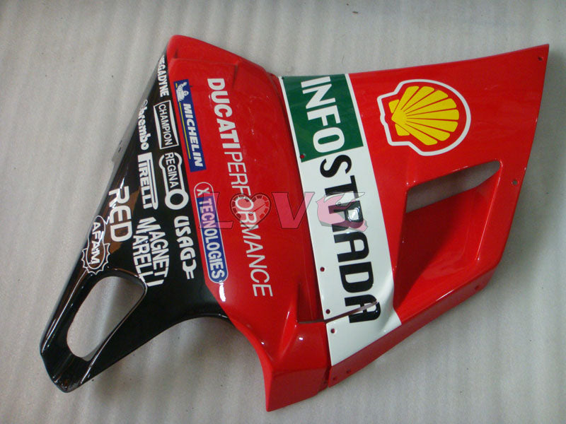 INFO STRADA - Red White Black Fairings and Bodywork For 1994-1998 916 #LF3166