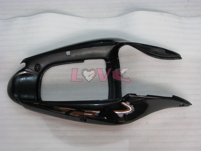 Factory Style - White Black Fairings and Bodywork For 2000-2002 NINJA ZX-6R #LF6155