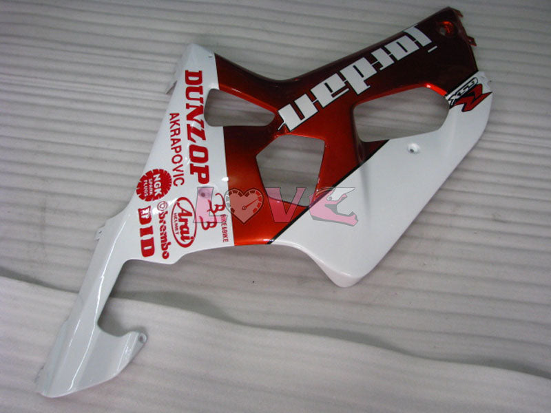 MOTUL - Red White Fairings and Bodywork For 2000-2003 GSX-R750 #LF4213