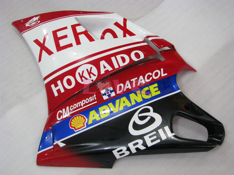 Xerox - Red White Fairings and Bodywork For 1999-2002 996 #LF5630