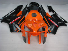 Factory Style - Orange Black Fairings and Bodywork For 2005-2006 CBR600RR #LF7502